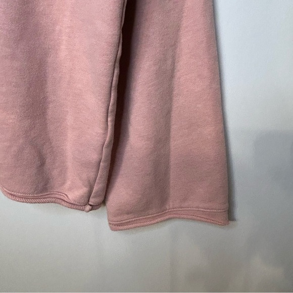 Madewell Bell-Sleeve Hoodie Sweatshirt in Pink Icing, Size XS - Picture 7 of 11